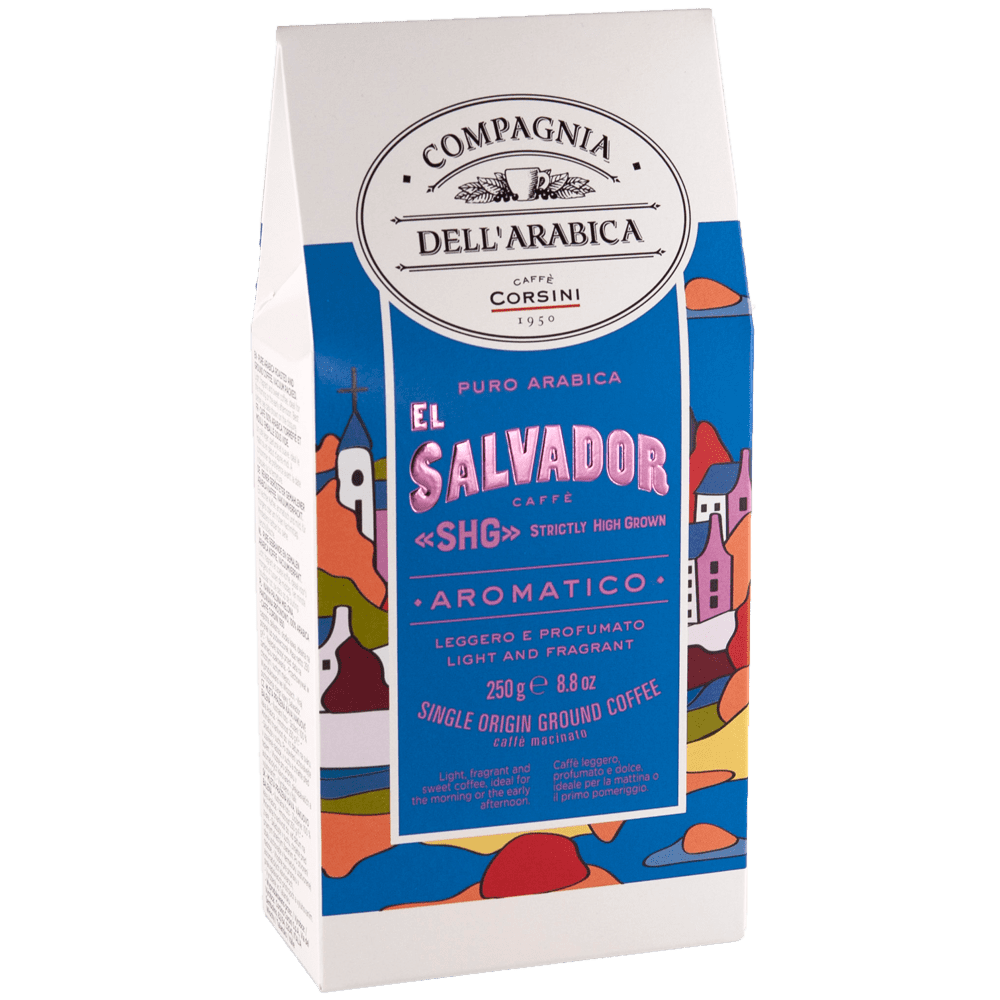 11186 Кофе Эль Сальвадор "SHG" Высокогорный нат. жар. молотый в карт.пачке 250г