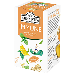 2034 Чайный напиток, Имьюн, пакетики с ярлычками 20х1,5г в фольге